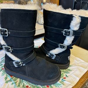 UGG Maddie Tall Black Boot (Size 4 BIG Kids) BLACK FRIDAY SPECIAL 🥳